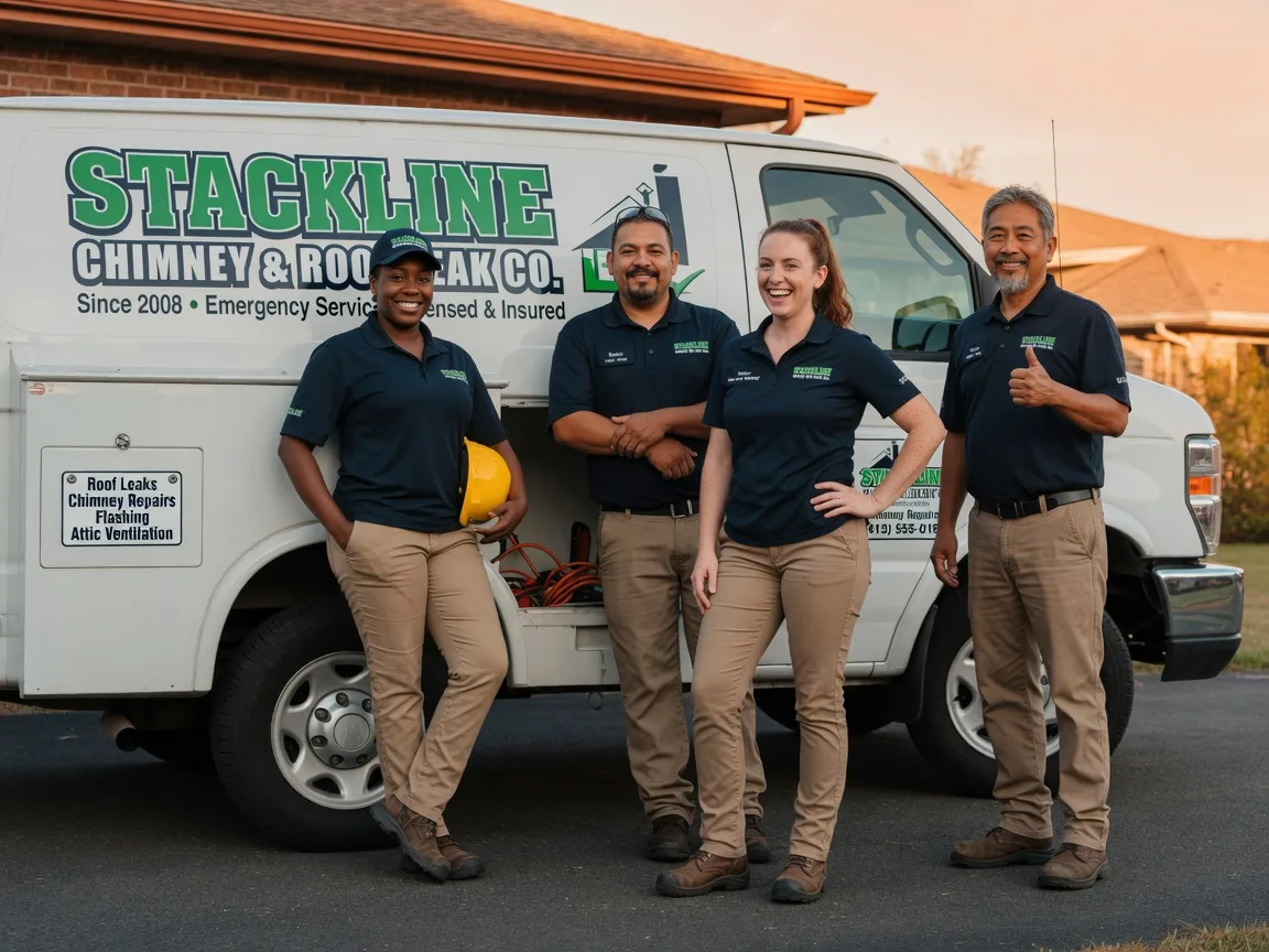 Chimney flashing repair company in Pioneer, OH